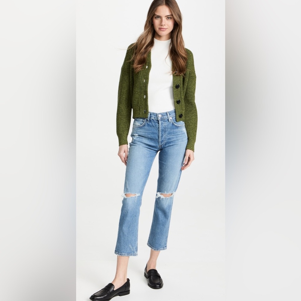 SALE❣️Citizens Of Humanity Charlotte Crop High Rise Straight Jeans